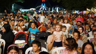 Maceracı Yüzgeçler fuarda çocuklara unutulmaz bir gösteri sundu