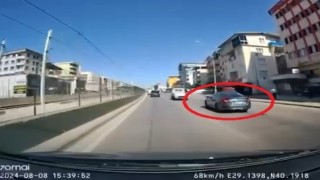 Makas kazası kamerada