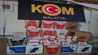 Malatyada 408 bin adet gümrük kaçağı makaron ele geçirildi
