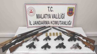 Malatyada ruhsatsız silah ticareti operasyonu: 6 şüpheli gözaltında