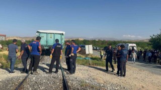 Malatyada yük treni faciası: 3 ölü, 1 ağır yaralı
