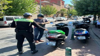 Manisada 53 motosiklet daha trafikten men edildi