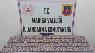 Manisada binlerce sentetik ecza hapı ele geçirildi