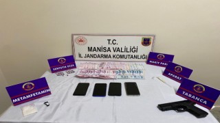 Manisada jandarmadan 3 ilçede asayiş uygulaması