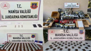 Manisanın 6 ilçesinde jandarmadan uyuşturucu operasyonu