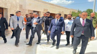 Mardin Valisi Akkoyun, Dargeçit tarihi çarşıyı inceledi