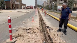 Mardinde doğalgaz hattında bomba paniği