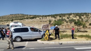 Mardinde trafik kazası: 2 yaralı