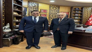 Martı kurucusu Öktem, Bahçeliyi ziyaret etti