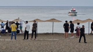 Mersinde denize giren bir kişi boğuldu