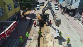 MESKİ altyapı çalışmalarını sürdürüyor