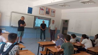 Mezun oldukları ortaokulda tecrübelerini anlattılar