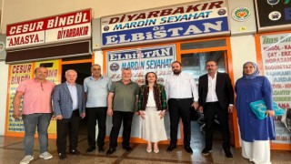 MHPli Prof. Dr. Aysun Bay Malatyadaki temaslarını tamamladı