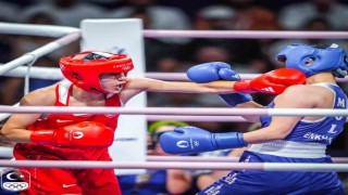 Milli boksör Hatice Akbaş, Paris Olimpiyatlarında yarı finalde
