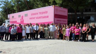 Mobil Kanser Tarama Tırında erken teşhis konuluyor