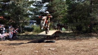 Motosiklet festivalinde motokros ve off-road nefes kesti