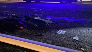 Motosiklet sürücüsü hayatını kaybetti