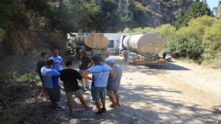 Muğla Büyükşehir Datça Belen mevkiindeki su sorununu çözdü