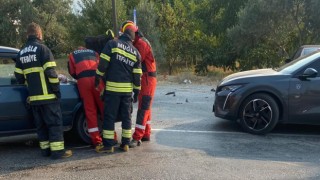 Muğla-Denizli yolunda trafik kazası:2 yaralı