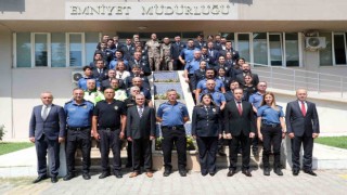 Muğla Emniyet Müdürlüğünde rütbe terfi töreni düzenlendi