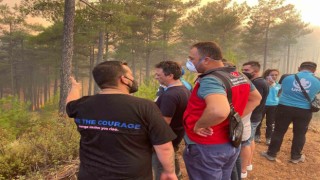 Muğladaki yangınlar üreticiyi de vurdu