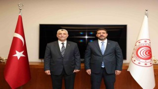 MÜSİAD Diyarbakır Başkanı Bozkuş, Ticaret Bakanı ile bir araya geldi