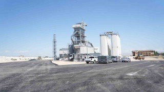 Muşta 50 milyon TLye kurulan tesiste saatte 160 ton asfalt üretiliyor