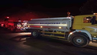 Nazilli Belediyesinden Bozdoğandaki yangına destek