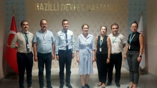 Nazilli Kaymakamı Kan, Nazilli Devlet Hastanesinde incelemelerde bulundu