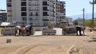 Nazillide ikinci etap yol çalışmaları başladı
