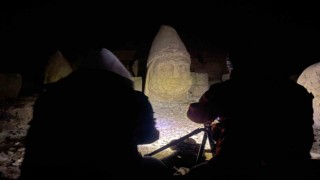 Nemrut Dağında meteor yağmurunun görsel şöleni