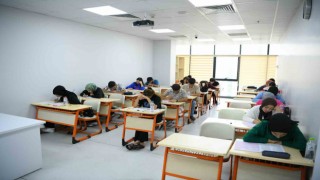 Öğrencilere seviye belirleme sınavı yapıldı