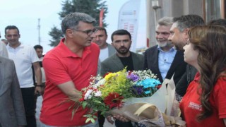 Olimpiyatlara damga vuran Yusuf Dikeç, Kahramanmaraşta ilgiyle gibi karşılandı