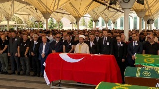 Ölü Bulunan Daire Başkanı Sadioğlu, Son Yolculuğuna Uğurlandı