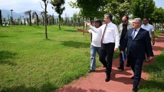 Osmaniye Millet Bahçesi Tamamlanmak Üzere