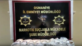 Osmaniye'de 57 Kilo Skunk Maddesi Ele Geçirildi
