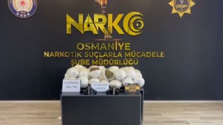Osmaniye'de 57 Kilo Skunk ve Silah Ele Geçirildi