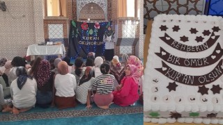 Osmaniye'de Kuran Kursları Sona Erdi: Rehberim Kuran Olsun mesajı