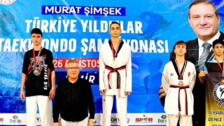 Osmaniyeli Taekwondocular Şampiyonadan İki Bronz Madalyayla Döndü