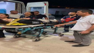 Otomobil ile motosiklet kafa kafaya çarpıştı: 2 ağır yaralı