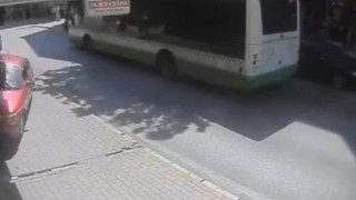 (Özel) Acemi sürücü dükkana böyle daldı, işyeri sahibi isyan etti