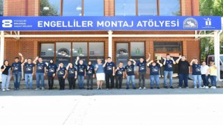 Özel bireyler montaj atölyelerinde çok mutlu