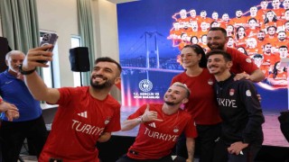 Paralimpik milli takımı tören eşliğinde Fransaya uğurlandı