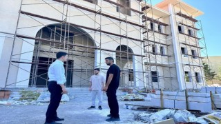 Pazaryerinde yeni binaların yapımı hızla sürüyor