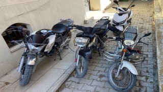 Polis ekipleri çalıntı motosikletler üzerine uygulama yaptı