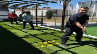 Pursaklar Belediye Başkanı Çetin spor tesislerini gezdi