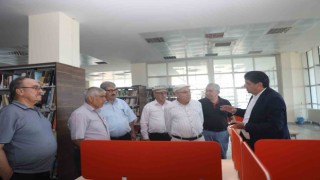 Rektör Alma, TÜED Iğdır yönetimini üniversitede ağırladı