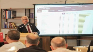 Rektör Çomaklı, çalışma ekibiyle bir araya geldi
