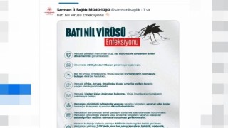 Sağlık Müdürlüğünden batı Nil virüsü uyarısı
