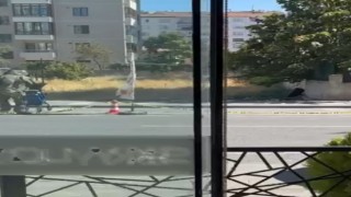 Sahipsiz çanta fünye ile patlatıldı